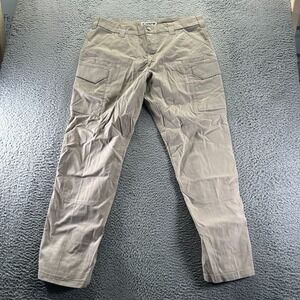 First Tactical Pant Mens 38x33 Brown Polyester Cargo Straight Workwear Utility